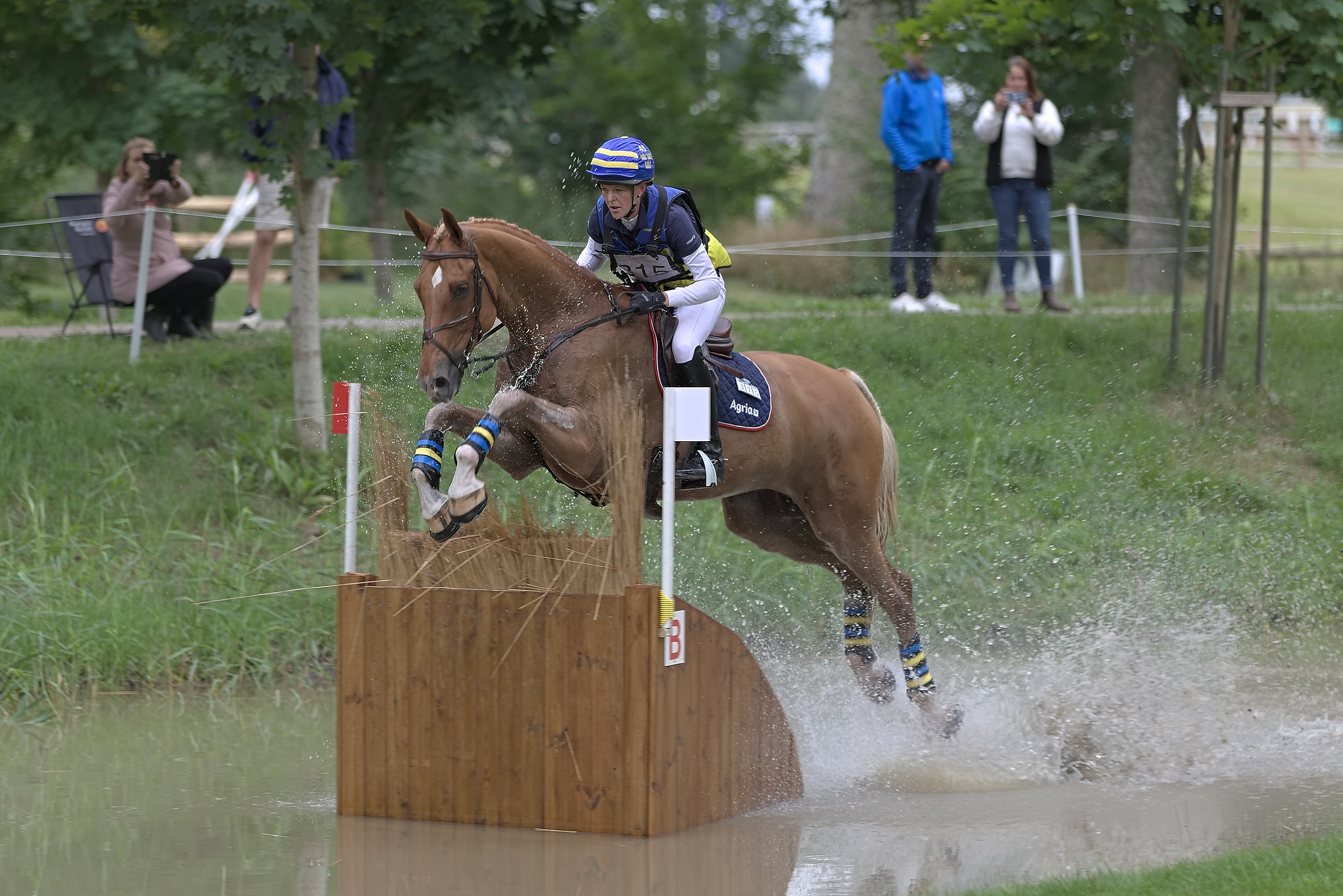 Anna Freskgård and Techno (SWB) Segersjö 2020. Photo Jöns Leandersson.